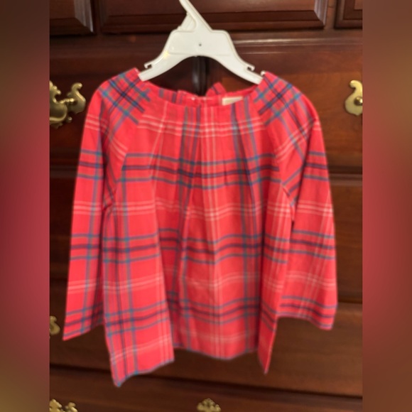 Crewcuts size 6-7 cotton plaid blouse NWT - Picture 4 of 10